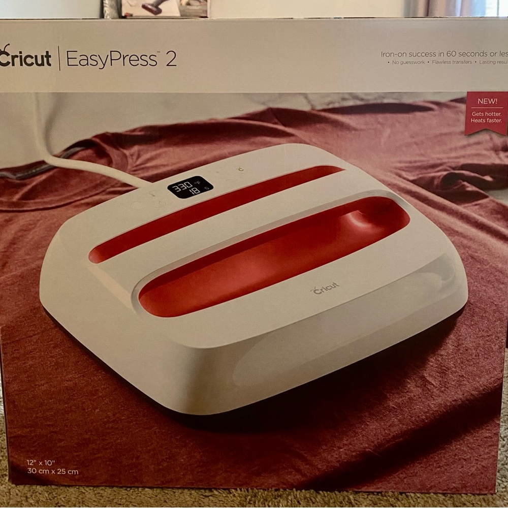 New! Cricut Easy Press 2, 12x10